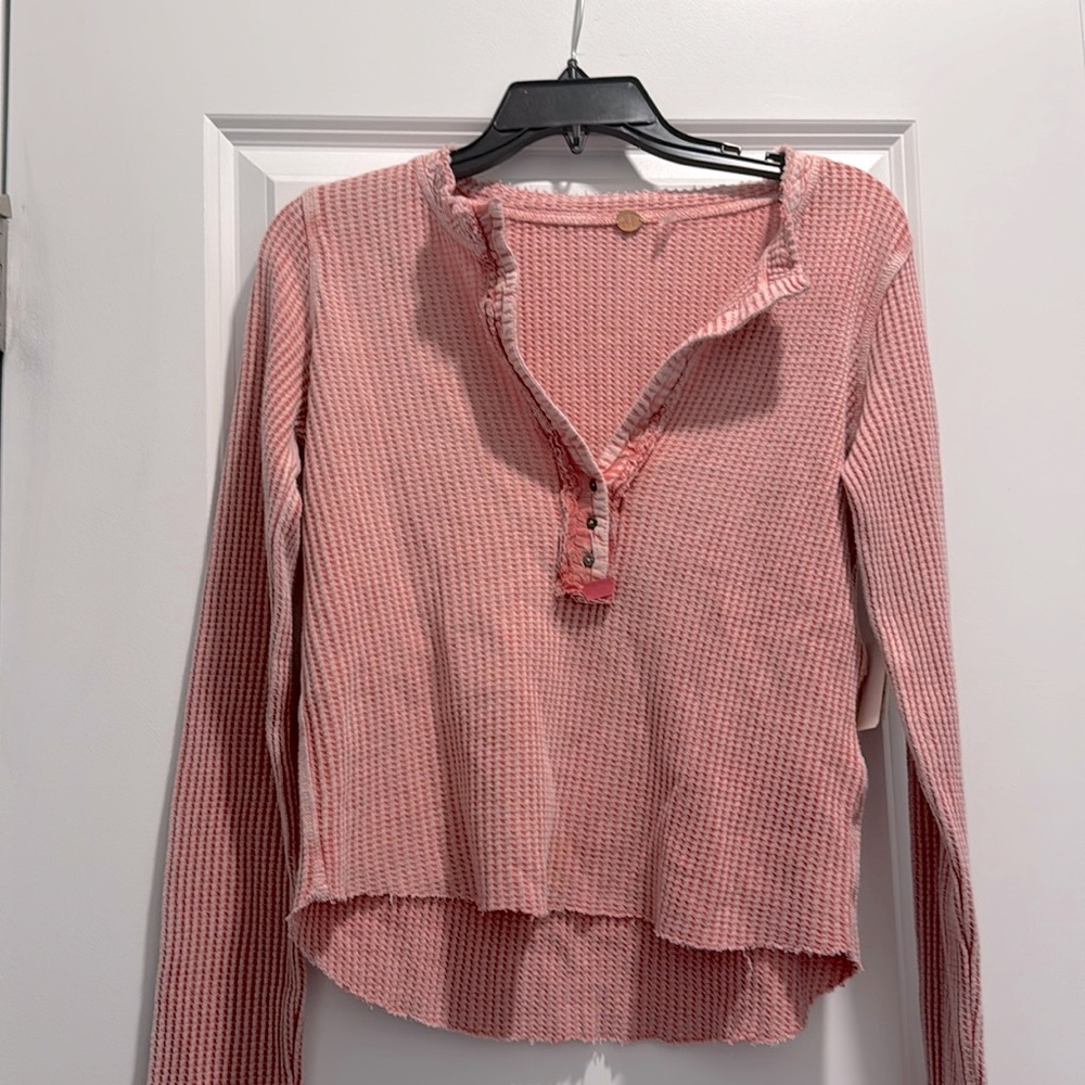 Free People Colt Long Sleeve Henley